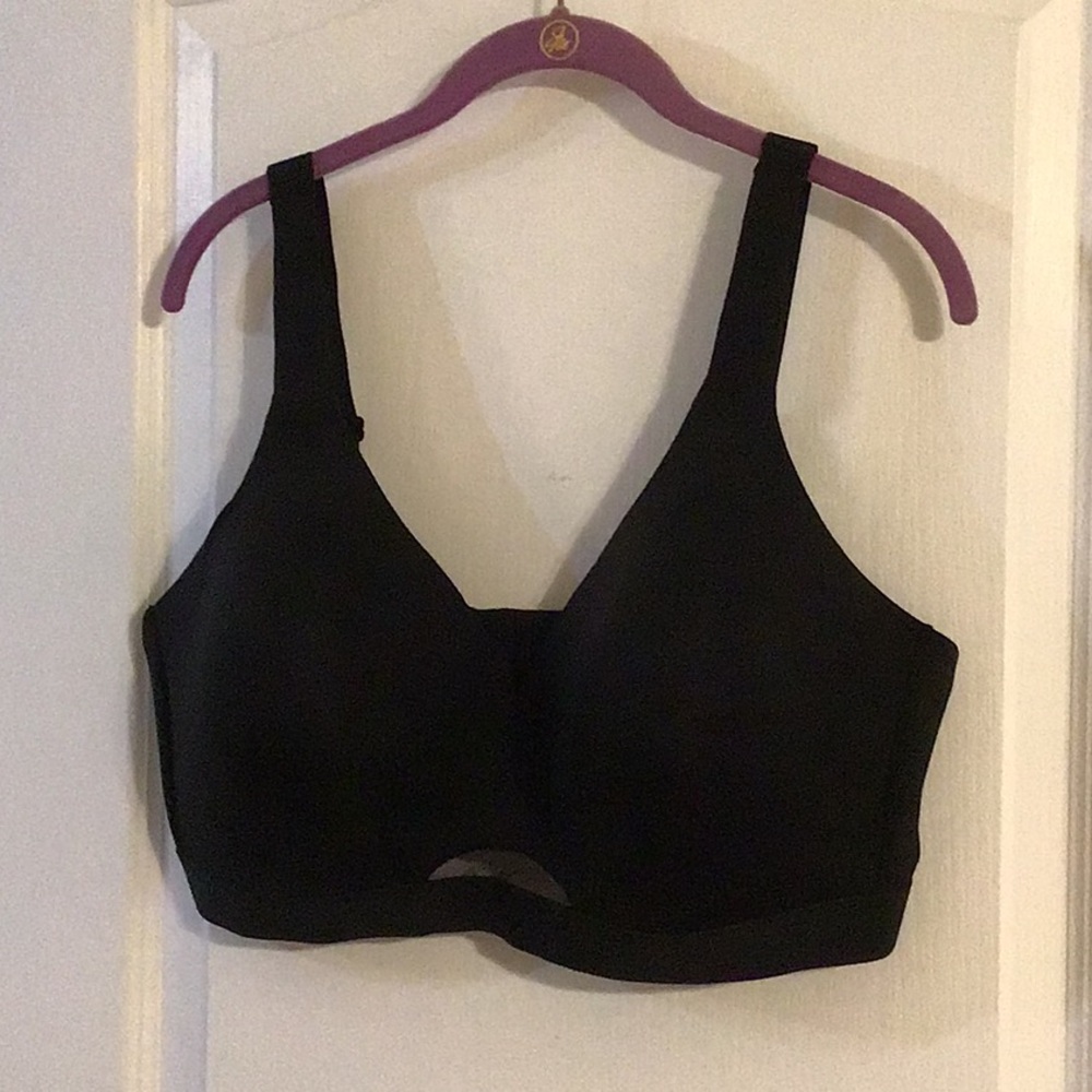 Lane Bryant Cacique Cotton No-Wire Black Women's Bra 42DD